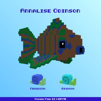 Annalise Odinson :: Mystery Fish 0479/1000