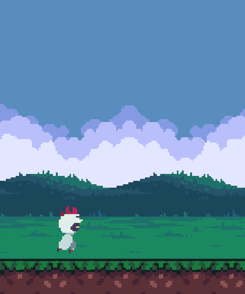 running chicken-boy