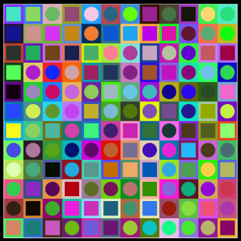Square Dot Composition