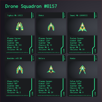 Drone Squadron: Elite #0157