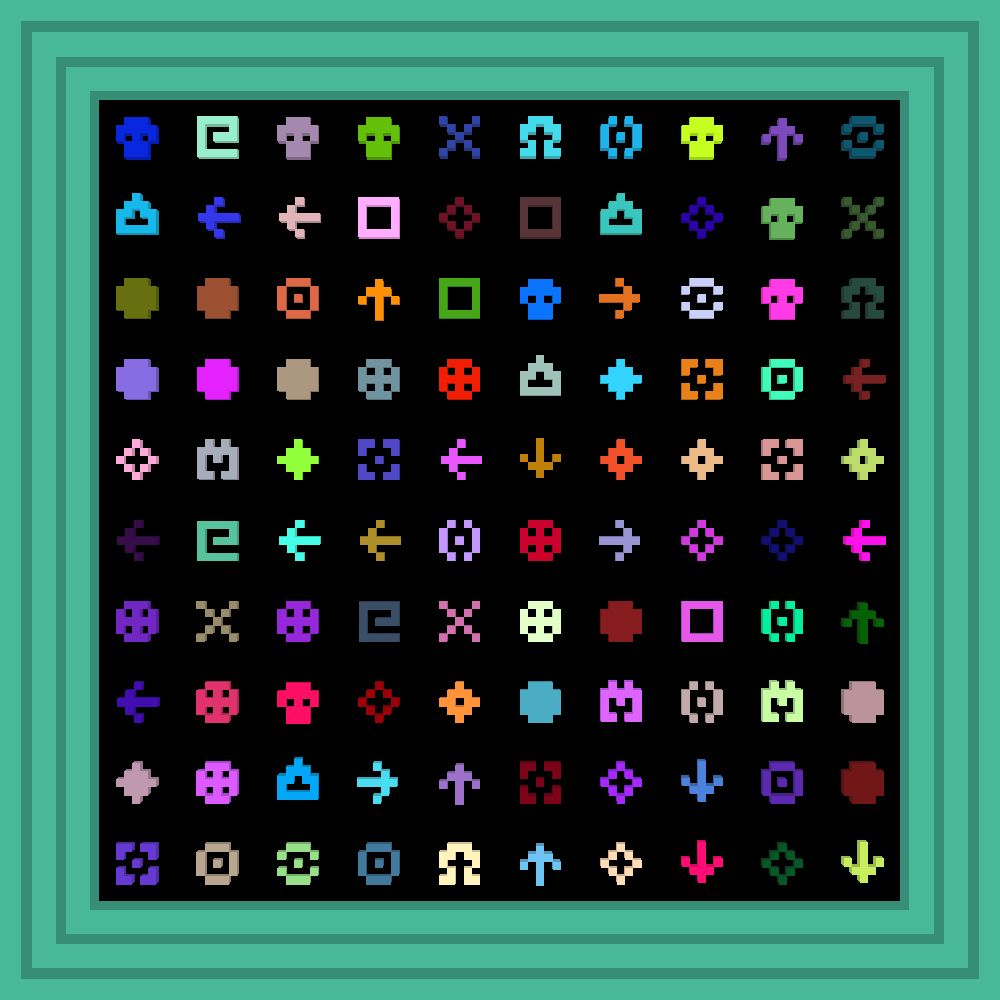 Nft is dead  :: Procedural Symbols #265/1000