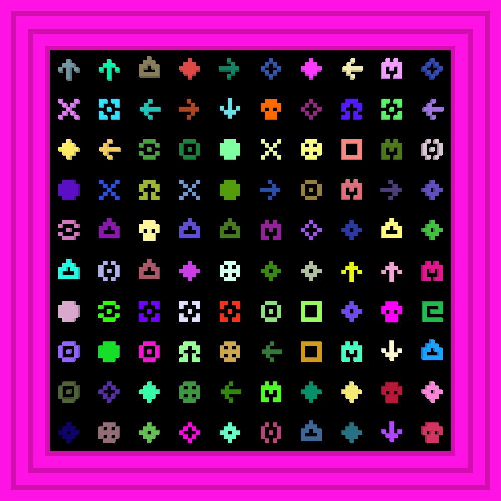 1 :: Procedural Symbols #86/1000