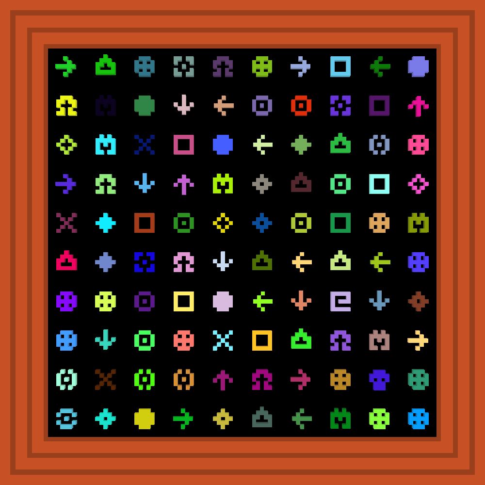 08262021lovelovelove :: Procedural Symbols #7/1000