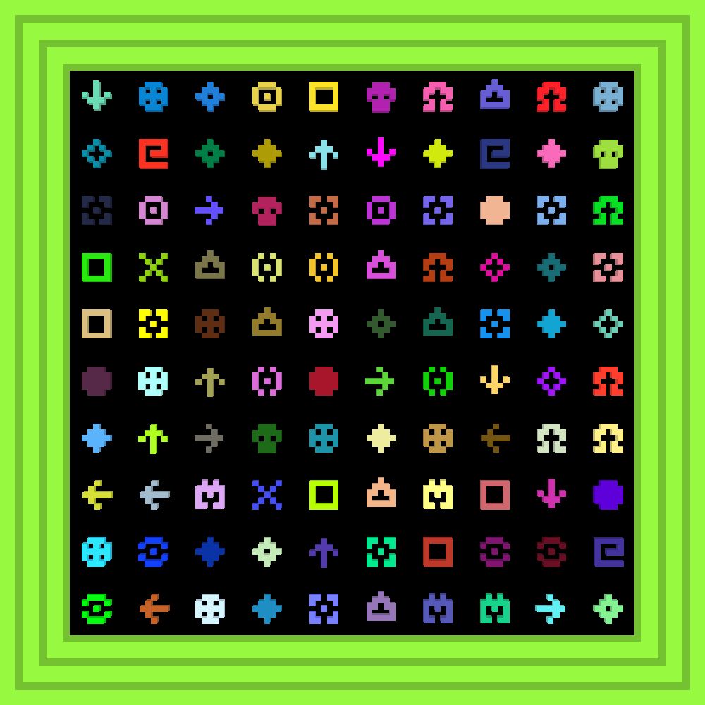 punkdoe :: Procedural Symbols #122/1000