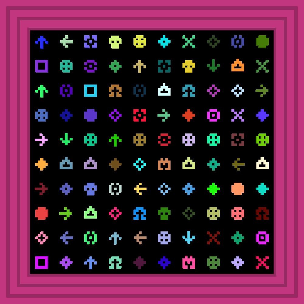 888 :: Procedural Symbols #277/1000