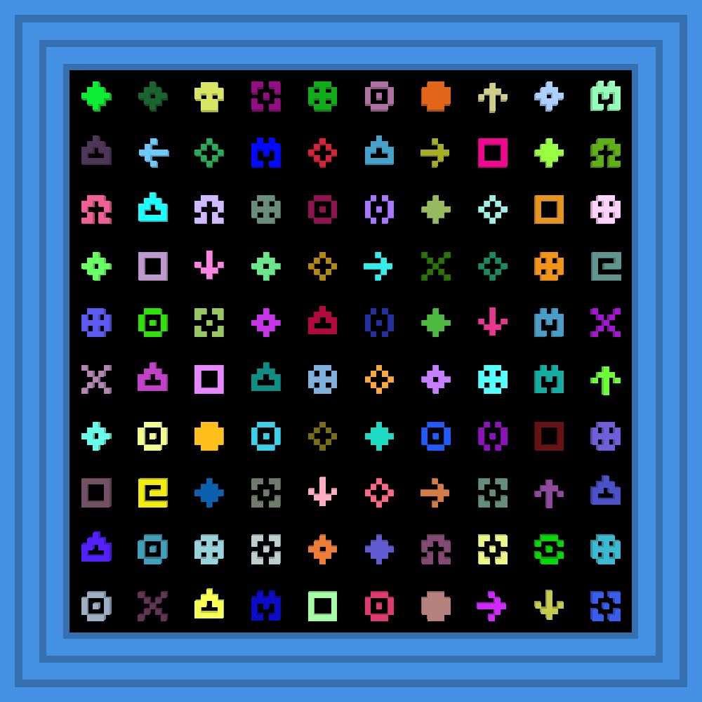David :: Procedural Symbols #163/1000