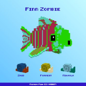 Finn Zombie :: Mystery Fish 0607/1000