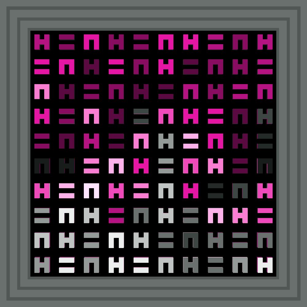 Family :: Procedural Symbols (H=N) #519/1000