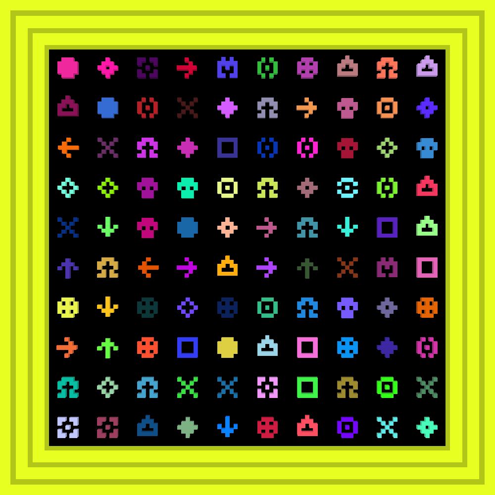 mushroom insights :: Procedural Symbols #145/1000