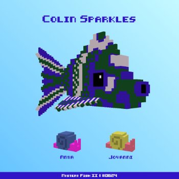 Colin Sparkles :: Mystery Fish 0624/1000