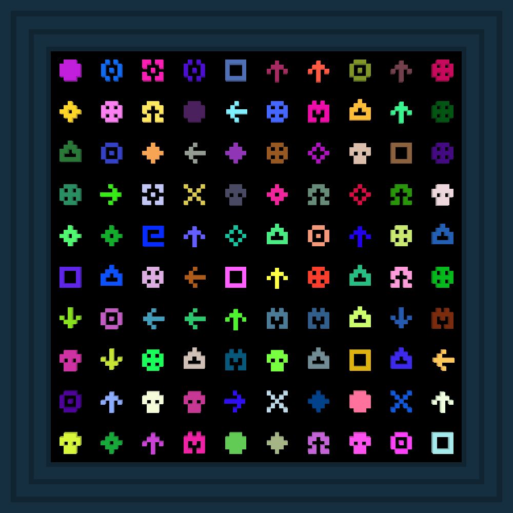 HIC ET NUNC :: Procedural Symbols #261/1000