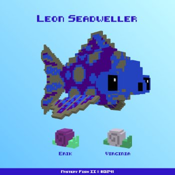 Leon Seadweller :: Mystery Fish 0241/1000