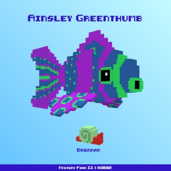 Ainsley Greenthumb :: Mystery Fish 0662/1000