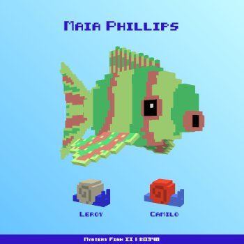 Maia Phillips :: Mystery Fish 0348/1000