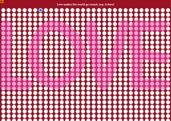 Love makes the world go round