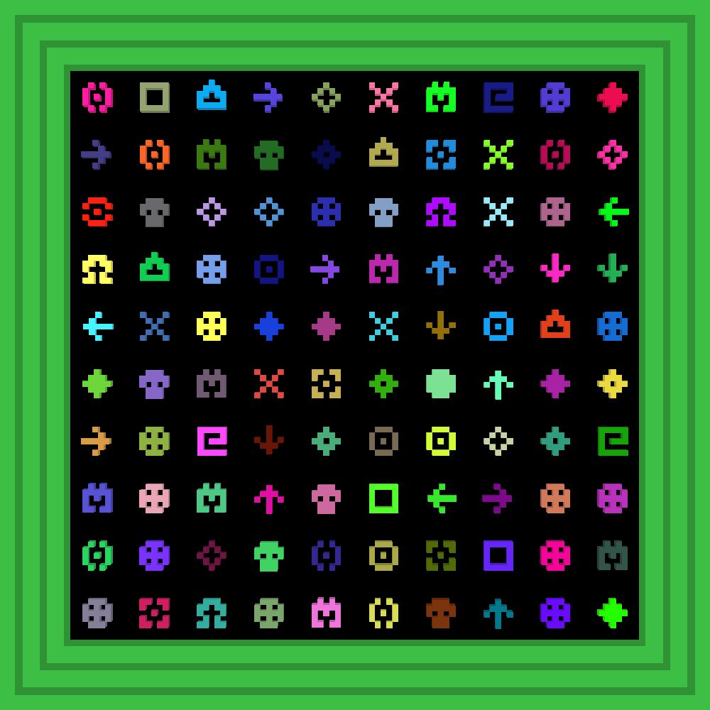 NFT :: Procedural Symbols #194/1000