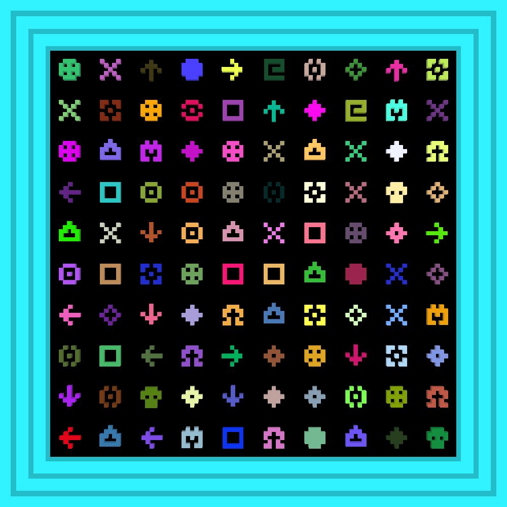 tezos til we bezos :: Procedural Symbols #481/1000