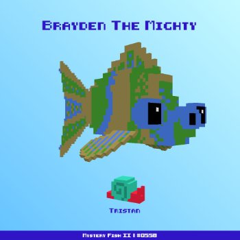 Brayden The Mighty :: Mystery Fish 0558/1000