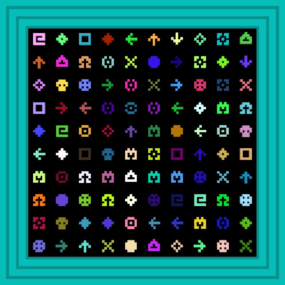 I like jam! :: Procedural Symbols #6/1000