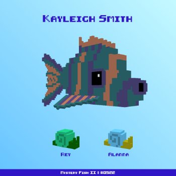 Kayleigh Smith :: Mystery Fish 0522/1000
