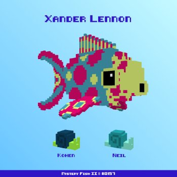 Xander Lennon :: Mystery Fish 0157/1000