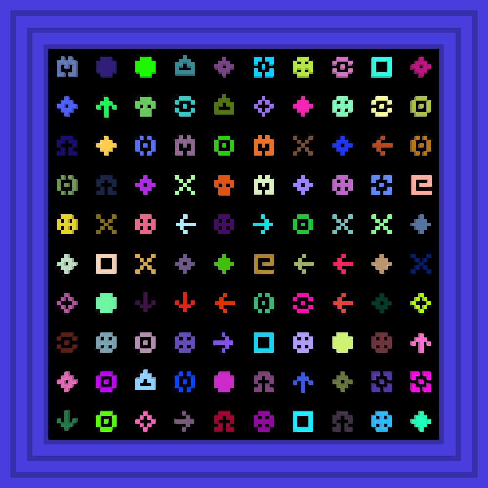 December :: Procedural Symbols #286/1000