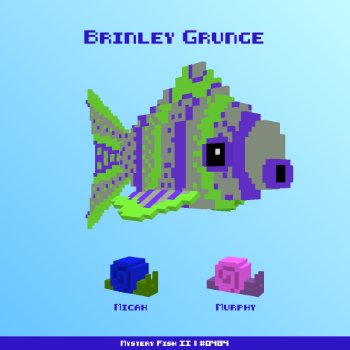 Brinley Grunge :: Mystery Fish 0484/1000