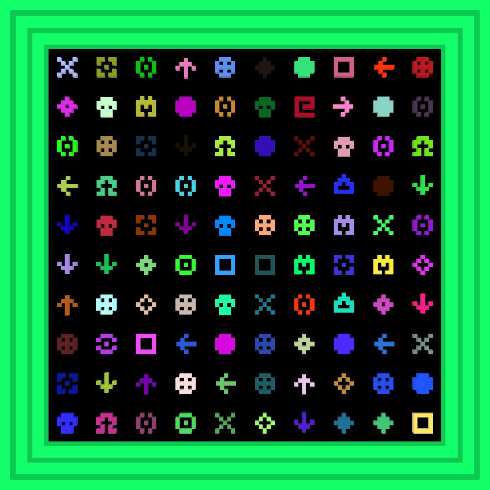 May all of our Agents unify under the Will of the Universal Wave Function in the name of Love 69 69 :: Procedural Symbols #248/1000