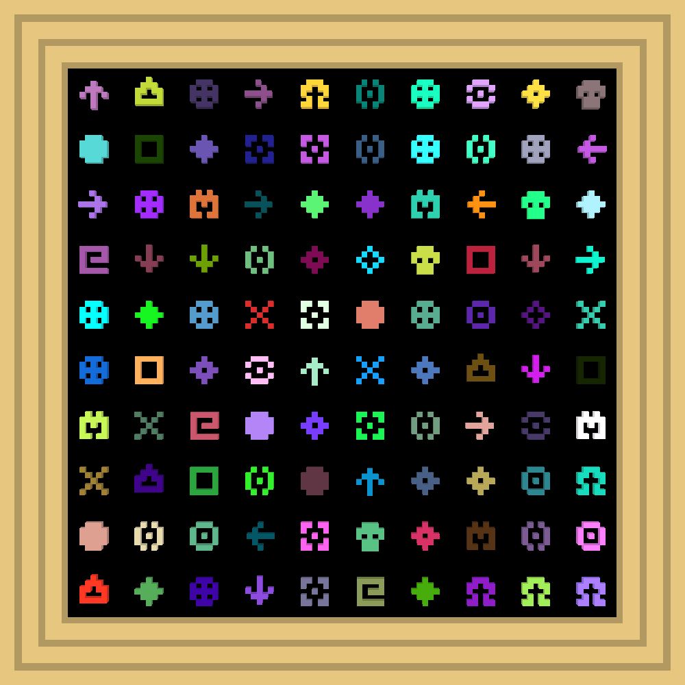 xyz :: Procedural Symbols #200/1000