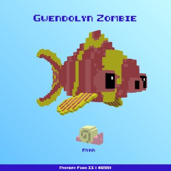 Gwendolyn Zombie :: Mystery Fish 0551/1000