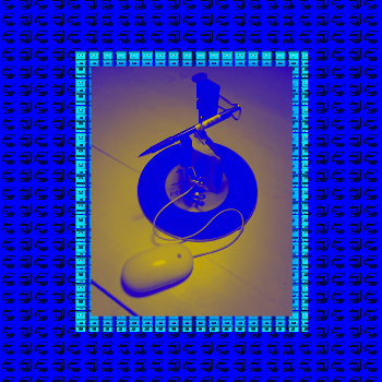from the psychedelic (home)office | desktopsculpture rgb no 2 | 2021