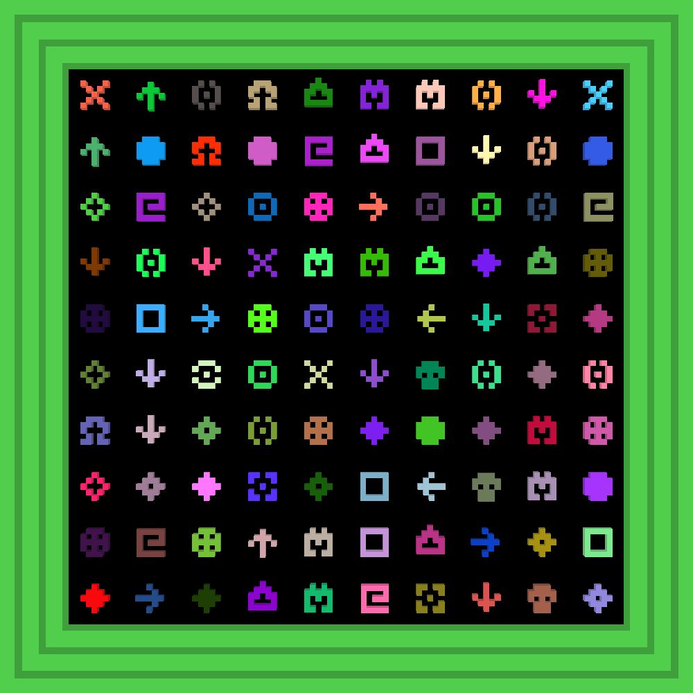 THIS IS A MINT DONE BY A BIKER WHO LOVE ART :: Procedural Symbols #13/1000