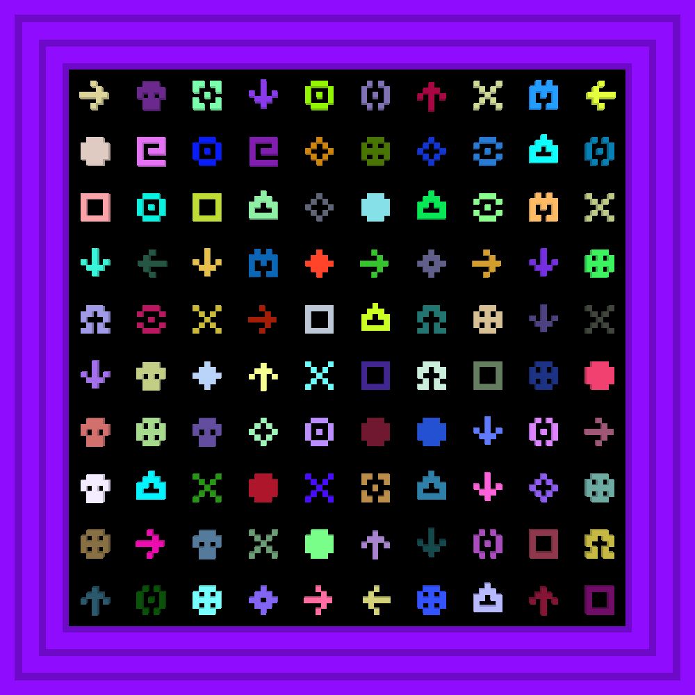 And in the end we shall achieve in time, the thing they call divine. :: Procedural Symbols #431/1000