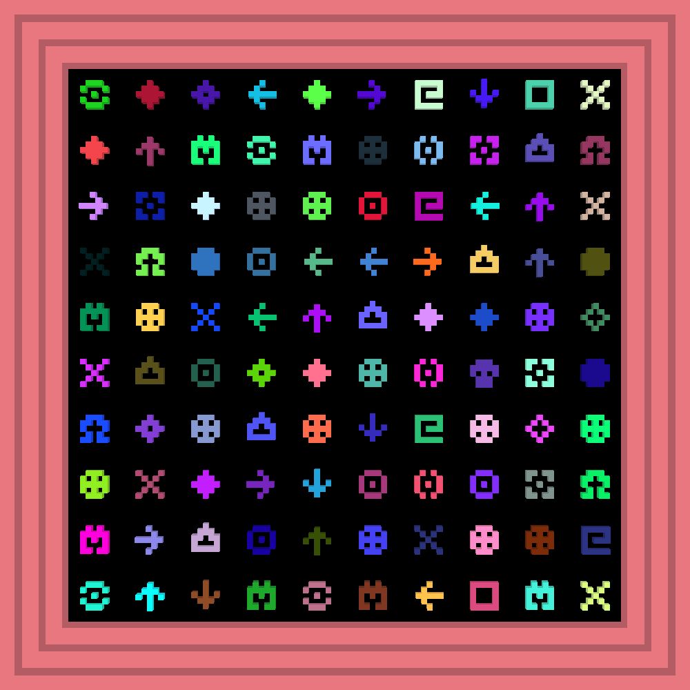 Hello, World! :: Procedural Symbols #213/1000