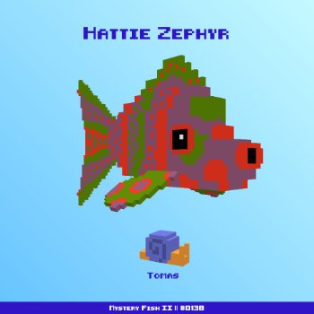 Hattie Zephyr :: Mystery Fish 0138/1000