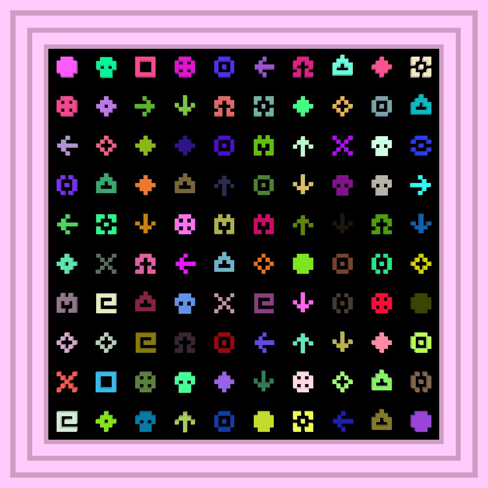 I am going to thunder fuck your chocolate dirt star and you will love it. :: Procedural Symbols #335/1000