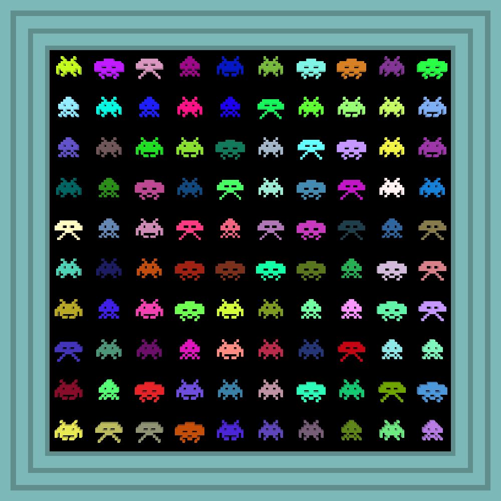 I'm so high right now :: Procedural Symbols (👾) #385/1000