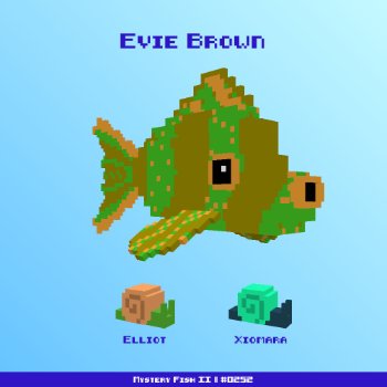 Evie Brown :: Mystery Fish 0252/1000