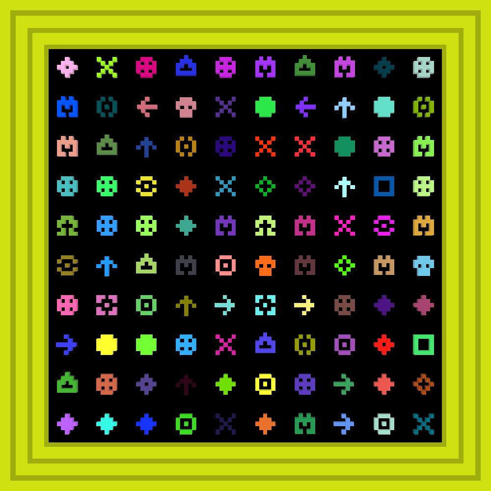 nfts :: Procedural Symbols #202/1000