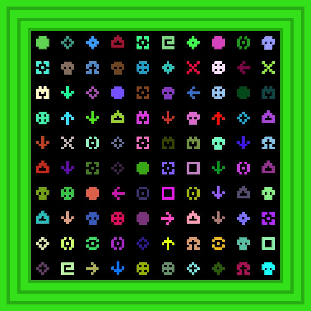 my_yurrrd :: Procedural Symbols #129/1000