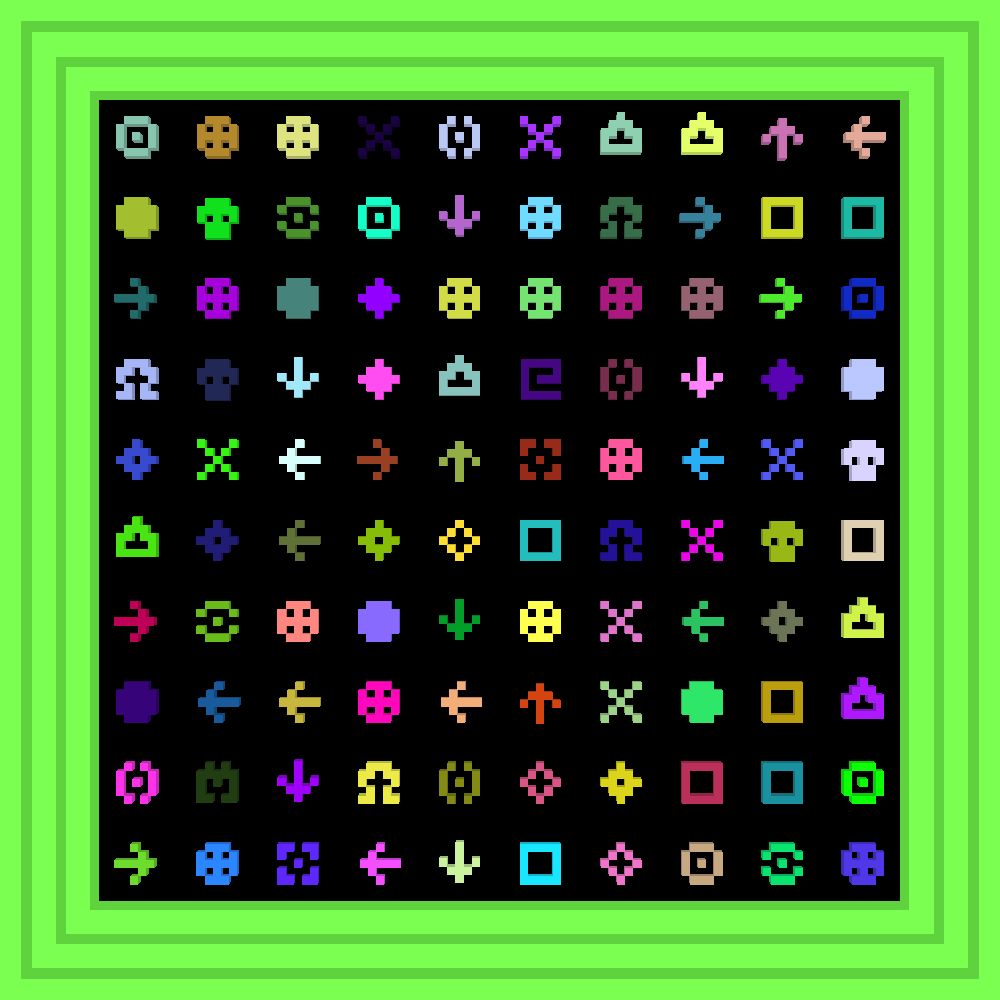 Pineapple :: Procedural Symbols #26/1000