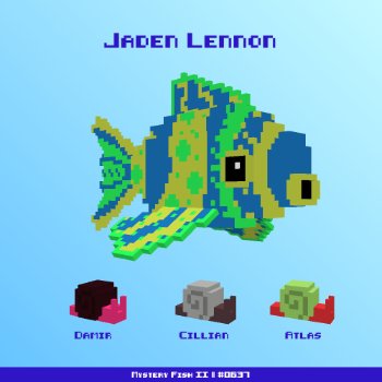 Jaden Lennon :: Mystery Fish 0637/1000