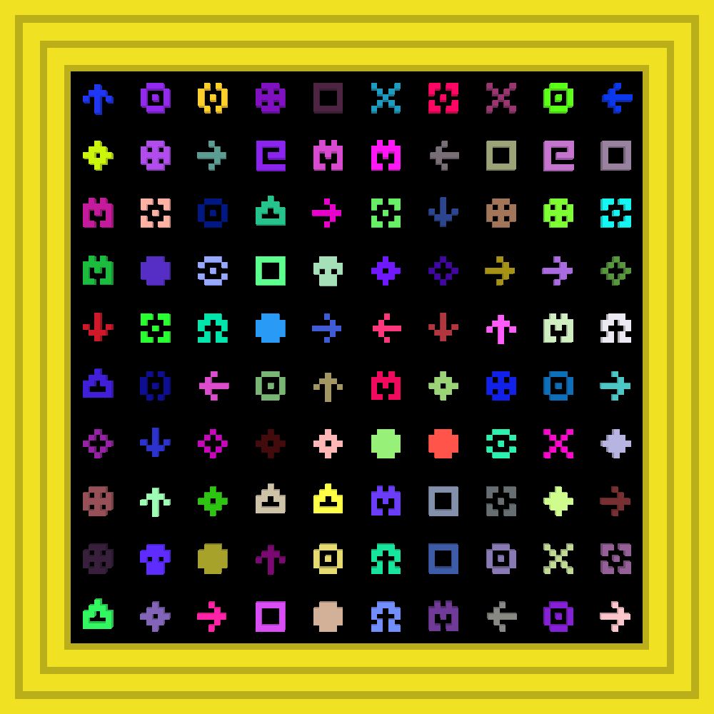 Which one of you bitches wants to dance?? :: Procedural Symbols #369/1000