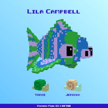 Lila Campbell :: Mystery Fish 0758/1000