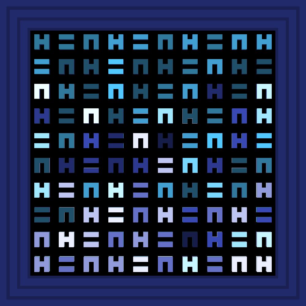 Earth :: Procedural Symbols (H=N) #523/1000