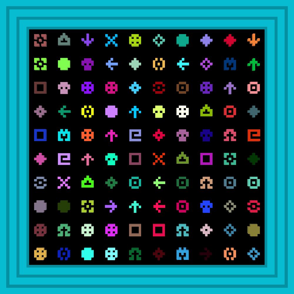 tz1SXnaADssozctaFKr6ajZgJ6jSjq5uLxjF :: Procedural Symbols #98/1000
