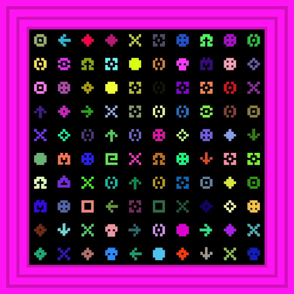 March :: Procedural Symbols #275/1000