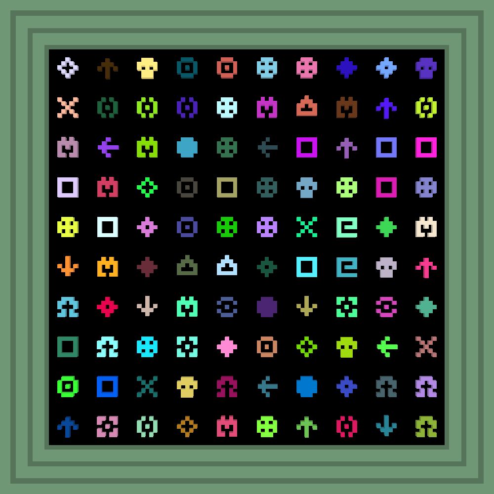 How I want a drink, alcoholic of course :: Procedural Symbols #289/1000
