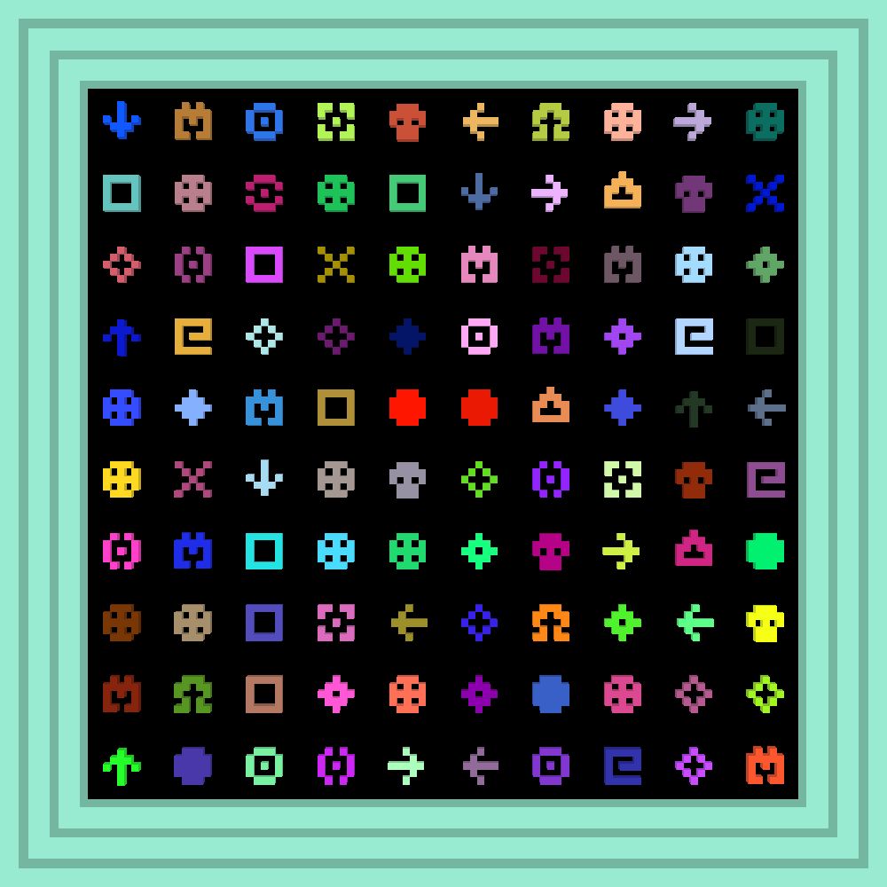 TEZOS :: Procedural Symbols #159/1000