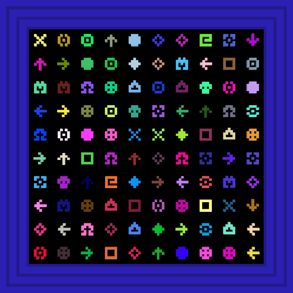 Alkamist :: Procedural Symbols #106/1000